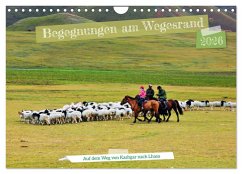 Cover Begegnungen am Wegesrand - Auf dem Weg von Kashgar nach Lhasa (Wandkalender 2026 DIN A4 quer), CALVENDO Monatskalender