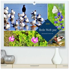 Cover Heile Welt pur - Naturparadies Kurisches Haff (hochwertiger Premium Wandkalender 2026 DIN A2 quer), Kunstdruck in Hochglanz