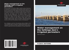 Cover Water management on the Salbisgo dam's irrigated perimeters