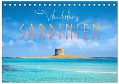Wunderbares Sardinien (Tischkalender 2026 DIN A5 quer), CALVENDO Monatskalender