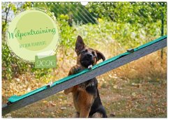 Cover Welpentraining auf dem Hundeplatz (Wandkalender 2026 DIN A3 quer), CALVENDO Monatskalender