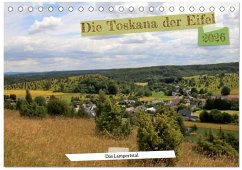 Cover Die Toskana der Eifel - Das Lampertstal (Tischkalender 2026 DIN A5 quer), CALVENDO Monatskalender