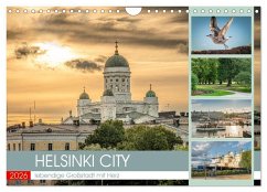 HELSINKI CITY (Wandkalender 2026 DIN A4 quer), CALVENDO Monatskalender HELSINKI CITY (Wandkalender 2026 DIN A4 quer), CALVENDO Monatskalender