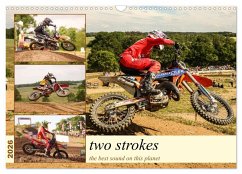 Cover two strokes the best sound on this planet (Wandkalender 2026 DIN A3 quer), CALVENDO Monatskalender