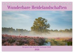Wunderbare Heidelandschaften (Tischkalender 2026 DIN A5 quer), CALVENDO Monatskalender
