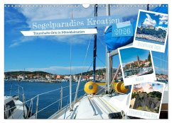 Cover Segelparadies Kroatien (Wandkalender 2026 DIN A3 quer), CALVENDO Monatskalender