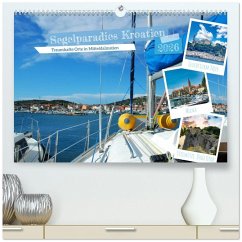 Cover Segelparadies Kroatien (hochwertiger Premium Wandkalender 2026 DIN A2 quer), Kunstdruck in Hochglanz
