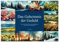 Das Geheimnis der Geduld (Wandkalender 2026 DIN A4 quer), CALVENDO Monatskalender