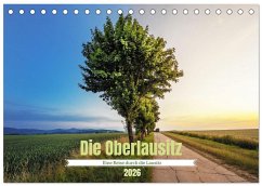 Die Oberlausitz (Tischkalender 2026 DIN A5 quer), CALVENDO Monatskalender