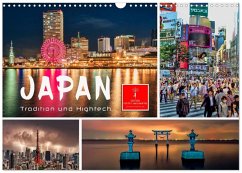 Japan - Tradition und Hightech (Wandkalender 2026 DIN A3 quer), CALVENDO Monatskalender Japan - Tradition und Hightech (Wandkalender 2026 DIN A3 quer), CALVENDO Monatskalender