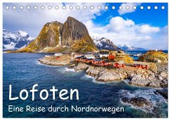 Cover Lofoten - Eine Reise durch Nordnorwegen (Tischkalender 2026 DIN A5 quer), CALVENDO Monatskalender