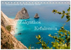 Zakynthos und Kefalonia Trauminseln im Ionischen Meer (Tischkalender 2026 DIN A5 quer), CALVENDO Monatskalender