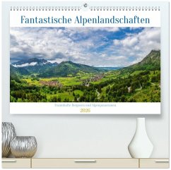 Fantastische Alpenlandschaften (hochwertiger Premium Wandkalender 2026 DIN A2 quer), Kunstdruck in Hochglanz Fantastische Alpenlandschaften (hochwertiger Premium Wandkalender 2026 DIN A2 quer), Kunstdruck in Hochglanz