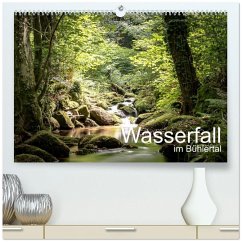 Cover Wasserfall im Bühlertal (hochwertiger Premium Wandkalender 2026 DIN A2 quer), Kunstdruck in Hochglanz