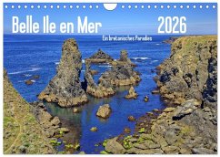 Belle Ile en Mer - Ein bretonisches Paradies (Wandkalender 2026 DIN A4 quer), CALVENDO Monatskalender