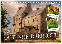 Outlndr-Drehorte (Tischkalender 2026 DIN A5 quer), CALVENDO Monatskalender Outlndr-Drehorte (Tischkalender 2026 DIN A5 quer), CALVENDO Monatskalender