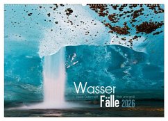 Wasserfälle klein und groß (Wandkalender 2026 DIN A2 quer), CALVENDO Monatskalender Wasserfälle klein und groß (Wandkalender 2026 DIN A2 quer), CALVENDO Monatskalender