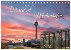 Cover Düsseldorf Medienhafen (Tischkalender 2026 DIN A5 quer), CALVENDO Monatskalender