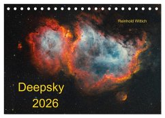 Deepsky 2026 (Tischkalender 2026 DIN A5 quer), CALVENDO Monatskalender
