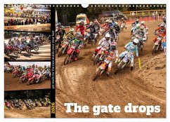 Cover The gate drops - get ready for the race and do your your best (Wandkalender 2026 DIN A3 quer), CALVENDO Monatskalender