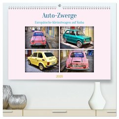 Cover Auto-Zwerge - Europäische Kleinstwagen auf Kuba (hochwertiger Premium Wandkalender 2026 DIN A2 quer), Kunstdruck in Hochglanz