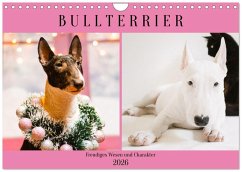 Bullterrier. Freudiges Wesen und Charakter (Wandkalender 2026 DIN A4 quer), CALVENDO Monatskalender