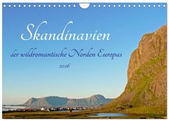 Skandinavien, der wildromantische Norden Europas (Wandkalender 2026 DIN A4 quer), CALVENDO Monatskalender