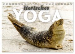 Tierisches Yoga - Eine Tierwelt voller Yogis. (Tischkalender 2026 DIN A5 quer), CALVENDO Monatskalender Tierisches Yoga - Eine Tierwelt voller Yogis. (Tischkalender 2026 DIN A5 quer), CALVENDO Monatskalender