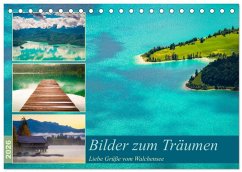 Cover Bilder zum Träumen - Liebe Grüße vom Walchensee (Tischkalender 2026 DIN A5 quer), CALVENDO Monatskalender