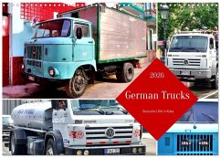 Cover German Trucks - Deutsche LKW in Kuba (Wandkalender 2026 DIN A3 quer), CALVENDO Monatskalender