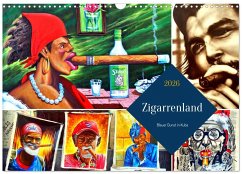 Cover Zigarrenland - Blauer Dunst in Kuba (Wandkalender 2026 DIN A3 quer), CALVENDO Monatskalender