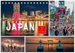Japan - Tradition und Hightech (Tischkalender 2026 DIN A5 quer), CALVENDO Monatskalender Japan - Tradition und Hightech (Tischkalender 2026 DIN A5 quer), CALVENDO Monatskalender