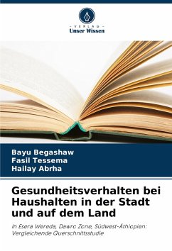 Cover Gesundheitsverhalten bei Haushalten in der Stadt und auf dem Land