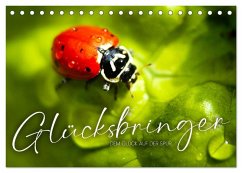Glücksbringer - Dem Glück auf der Spur. (Tischkalender 2026 DIN A5 quer), CALVENDO Monatskalender Glücksbringer - Dem Glück auf der Spur. (Tischkalender 2026 DIN A5 quer), CALVENDO Monatskalender