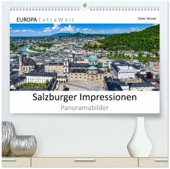 Cover Salzburger Impressionen - Panoramabilder (hochwertiger Premium Wandkalender 2026 DIN A2 quer), Kunstdruck in Hochglanz
