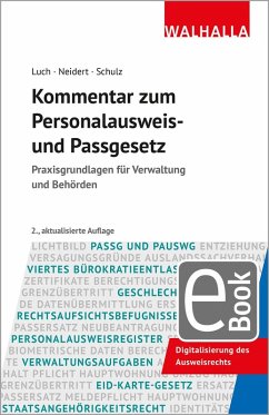 Cover Kommentar zum Personalausweis- und Passgesetz (eBook, PDF)