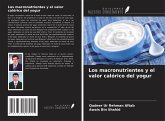 Los macronutrientes y el valor calórico del yogur Los macronutrientes y el valor calórico del yogur