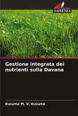 Gestione integrata dei nutrienti sulla Davana