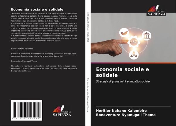 Economia sociale e solidale Economia sociale e solidale