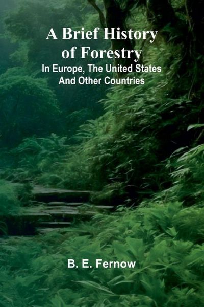 A Brief History Of Forestry; In Europe, The United States And Other Countries