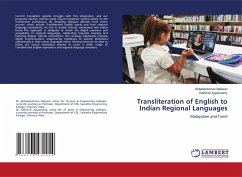 Cover Transliteration of English to Indian Regional Languages