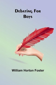 Cover Debating For Boys