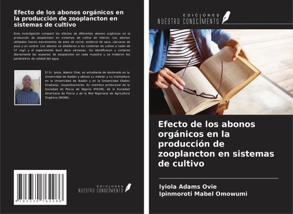 Efecto de los abonos orgánicos en la producción de zooplancton en sistemas de cultivo