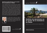 Análisis de decisiones en el sector de la hostelería en Malta Análisis de decisiones en el sector de la hostelería en Malta