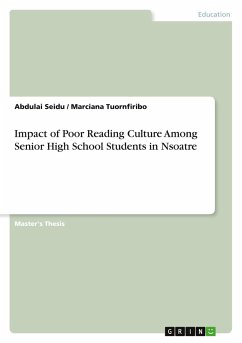 Cover Impact of Poor Reading Culture Among Senior High School Students in Nsoatre