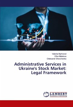 Cover Administrative Services in Ukraine's Stock Market: Legal Framework