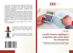 Cover L'audit interne appliqué à la gestion des coûts dans les entreprises