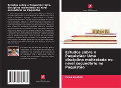 Cover Estudos sobre o Paquistão: Uma disciplina maltratada no nível secundário no Paquistão