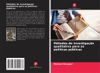 Métodos de investigação qualitativa para as políticas públicas