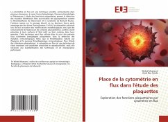 Cover Place de la cytométrie en flux dans l'étude des plaquettes